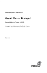 Grand Choeur Dialogue Concert Band sheet music cover